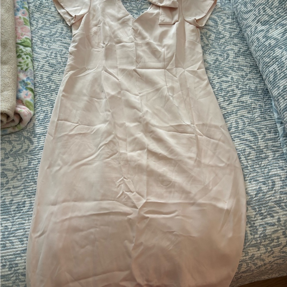 Seraphine Pale Pink Maternity dress